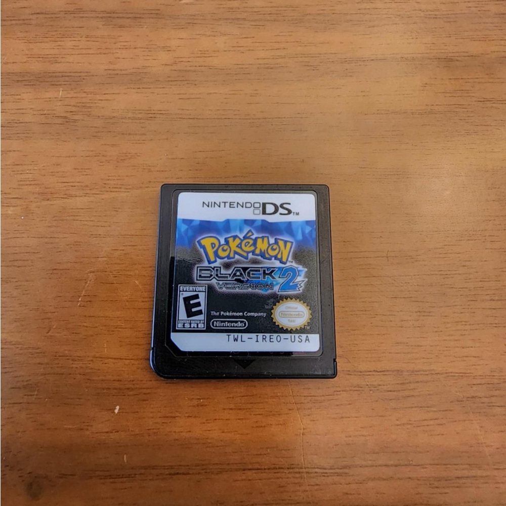 Pokemon Black 2 for DS.